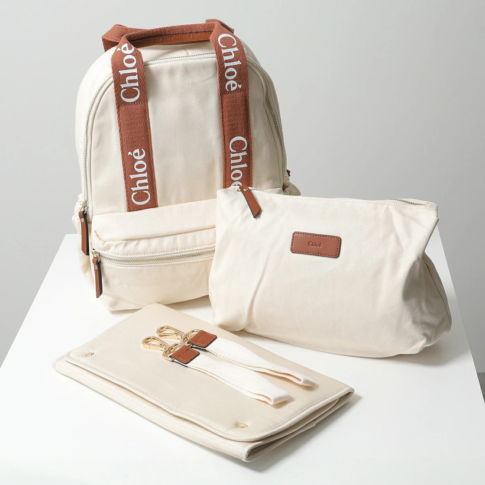 Chloe Backpack Diaper Bag Handbag OFFWHITE